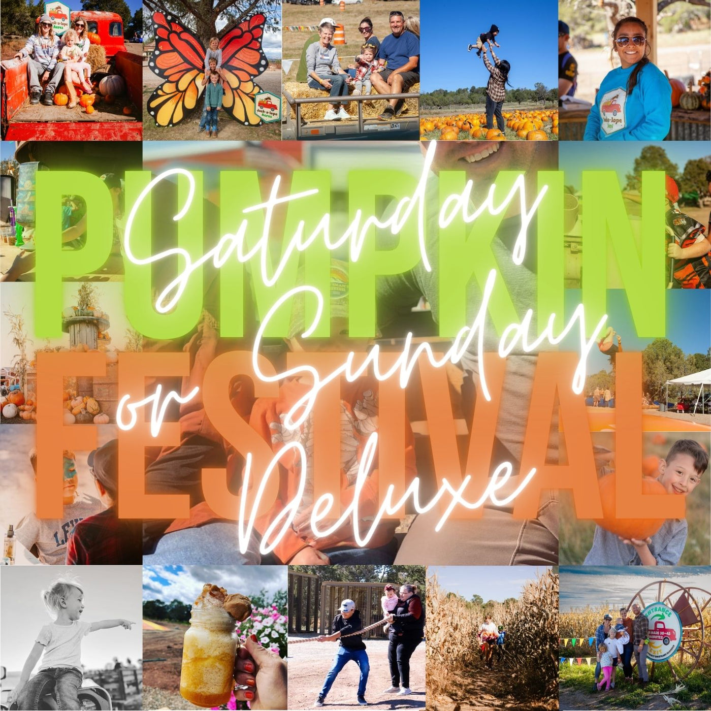 2025 Pumpkin Festival - Saturday OR Sunday Deluxe Admission