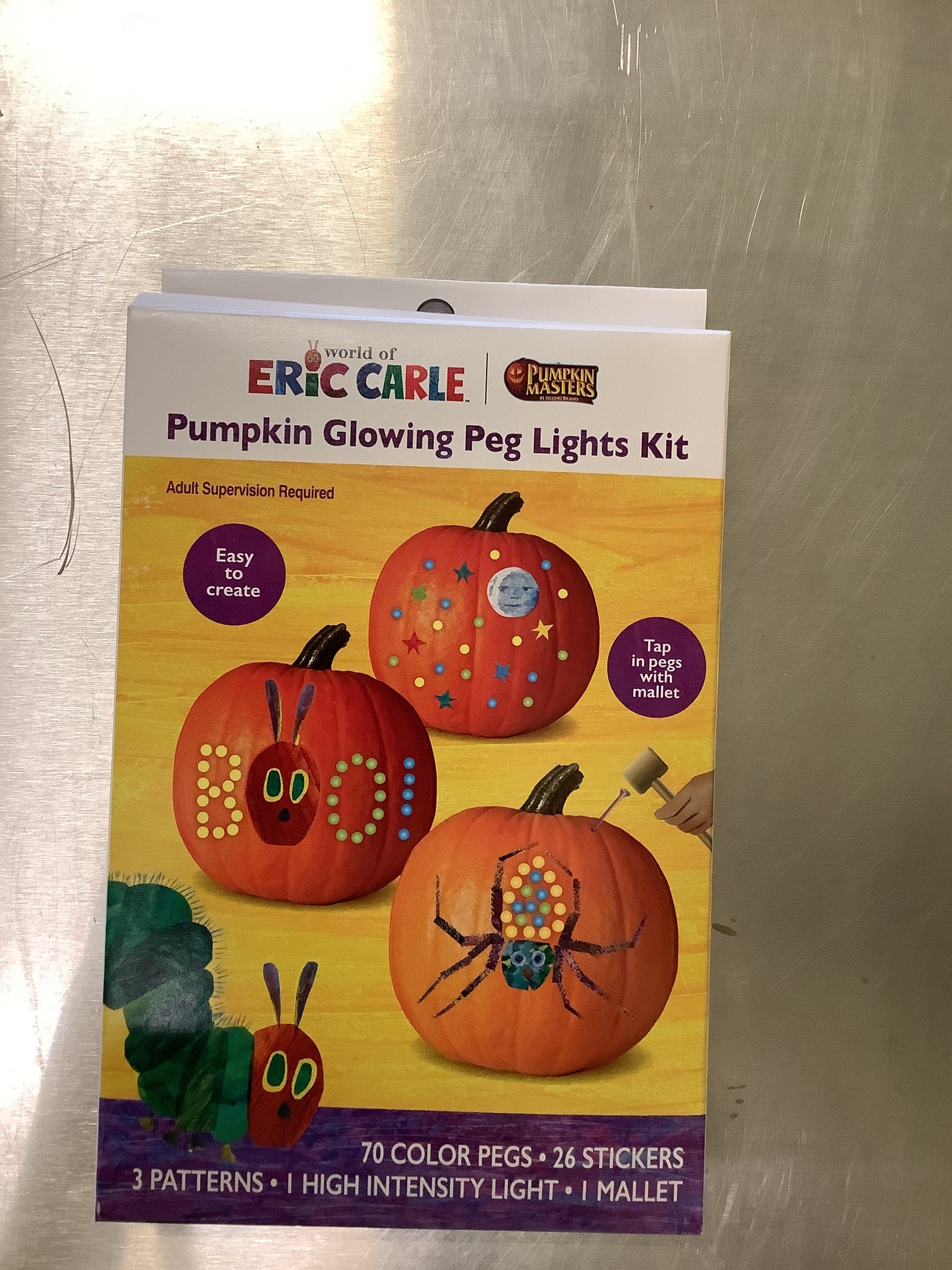 Pumpkin Glowing Peg Lights Kit